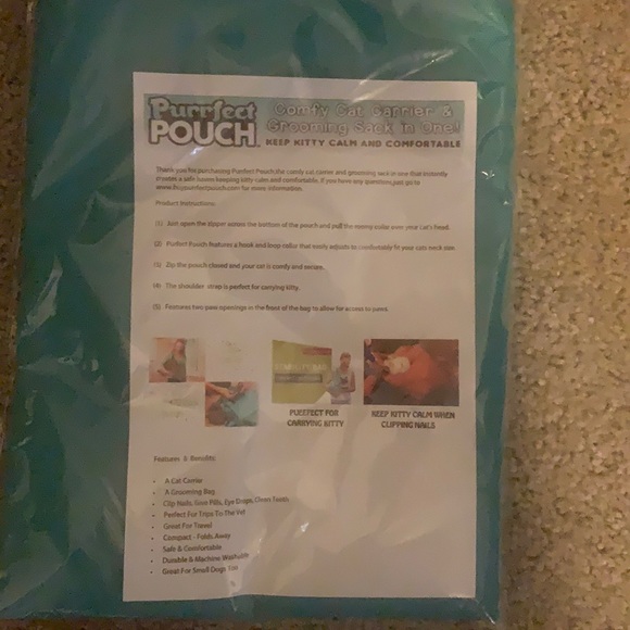 NAME YOUR PRICE! NWOT Purrfect Pouch Cat Carrier